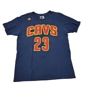 Adidas LeBron James Cleveland Cavaliers T  Shirt Mens Large
